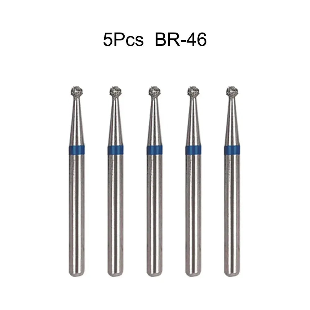 5Pcs/Bag Dental Diamond Burs Drill FG 1.6mm Bur For High Speed Handpiece Denspay Dental Bur Polishing Whitening Lab Material