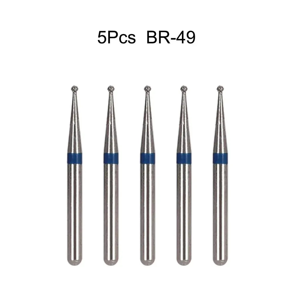 5Pcs/Bag Dental Diamond Burs Drill FG 1.6mm Bur For High Speed Handpiece Denspay Dental Bur Polishing Whitening Lab Material