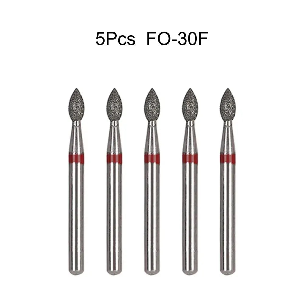 5Pcs/Bag Dental Diamond Burs Drill FG 1.6mm Bur For High Speed Handpiece Denspay Dental Bur Polishing Whitening Lab Material