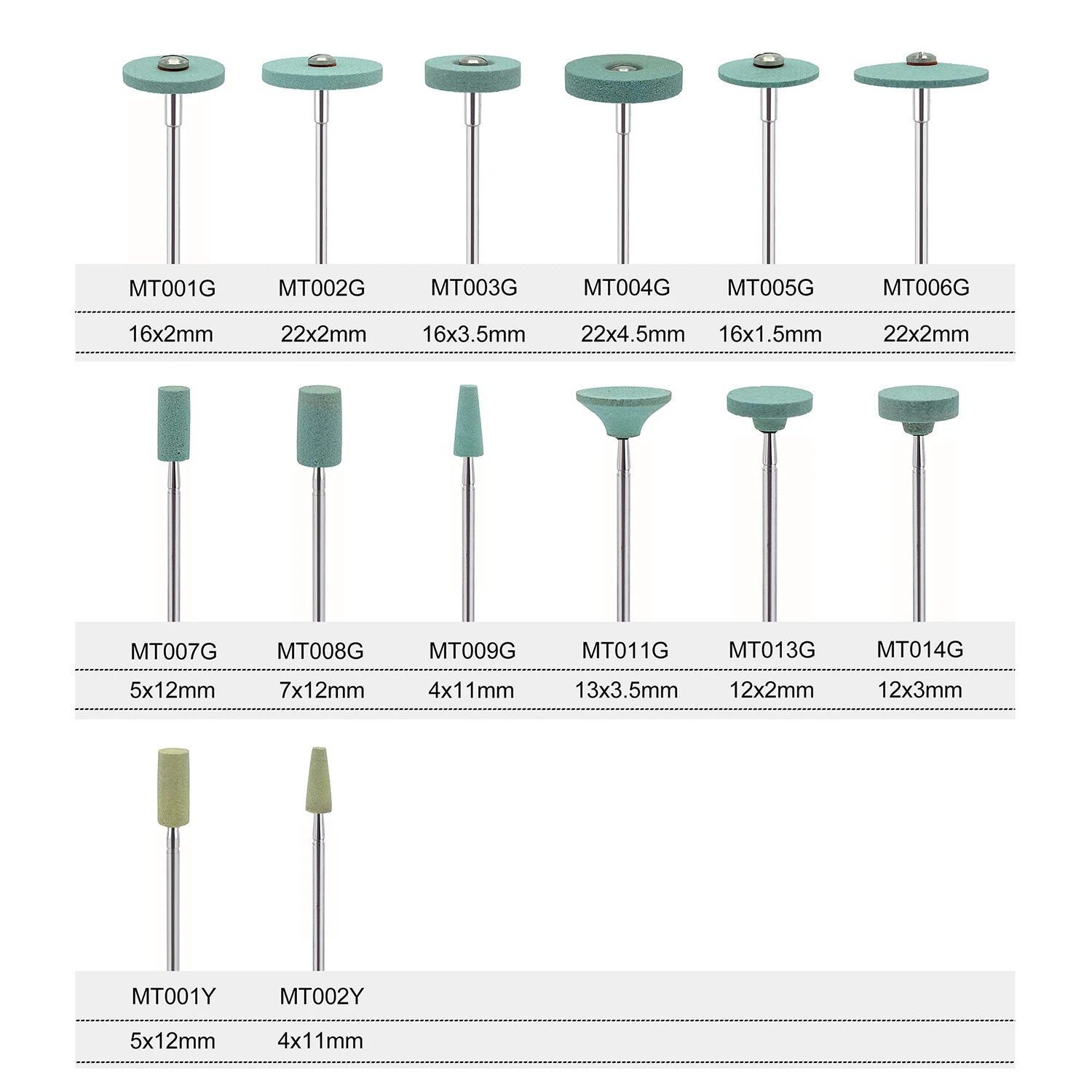 Dental Ceramic Diamond Polisher Grinder Dentist Lab Grinding Stones Polish for Zirconia Porcelain Crown Polishing Tools